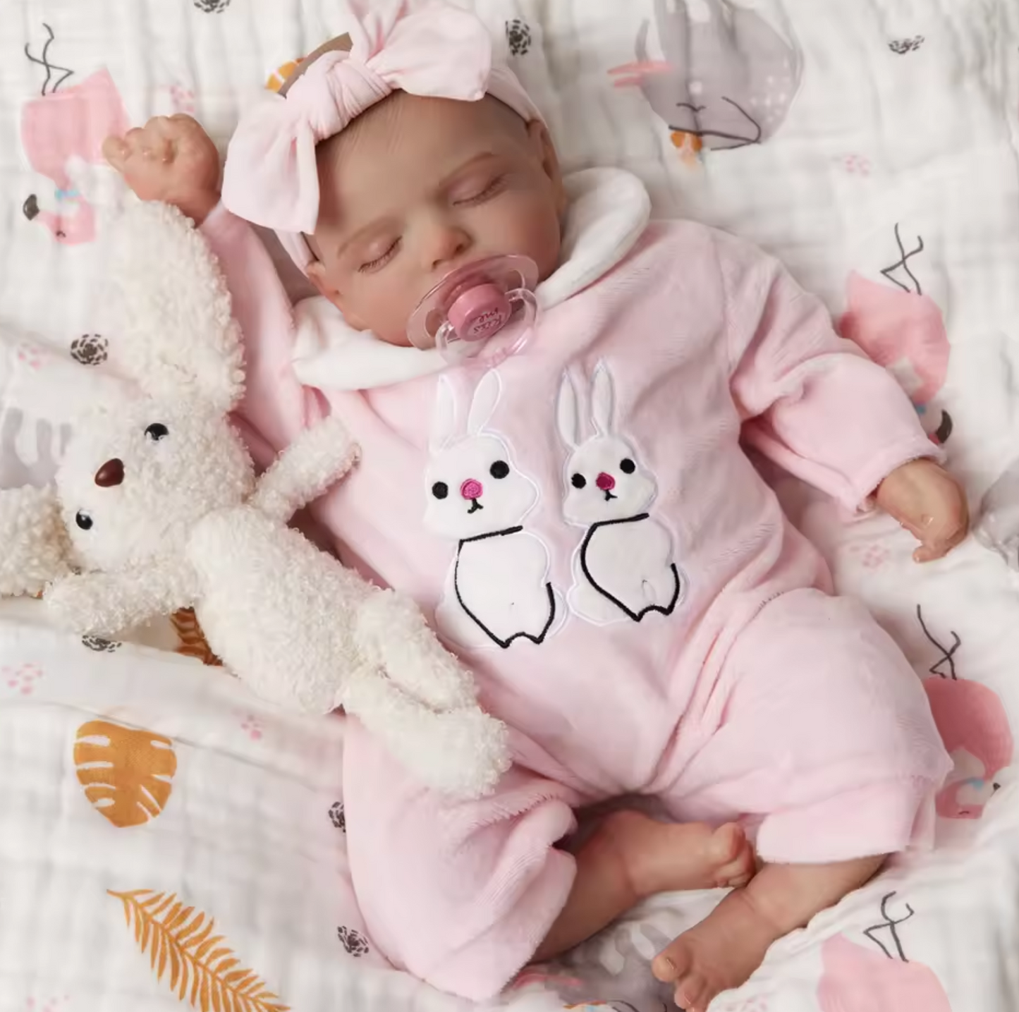 Isabella dukke der ligner en rigtig baby