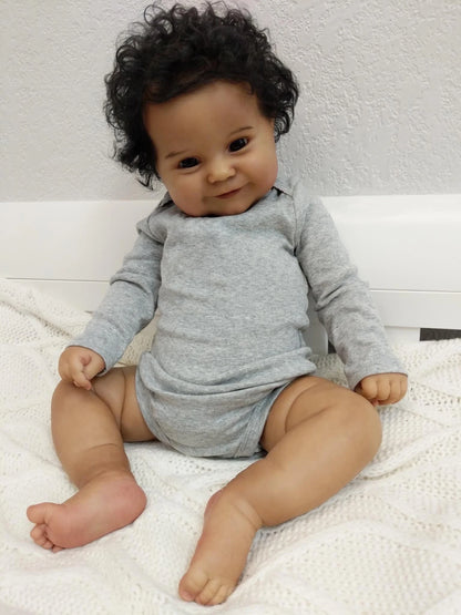 Baby Born Dukke mørk Pige