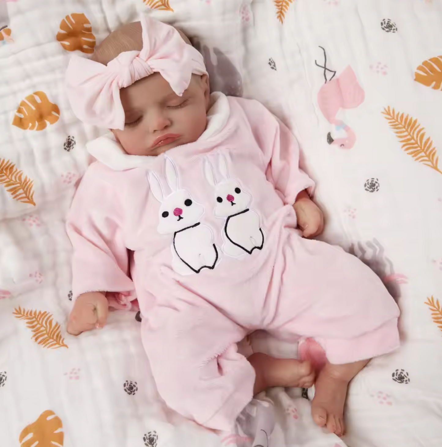 Isabella dukke der ligner en rigtig baby