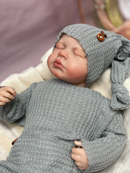 Harper og Hayden tvillingedukker med Genesis-bemaling