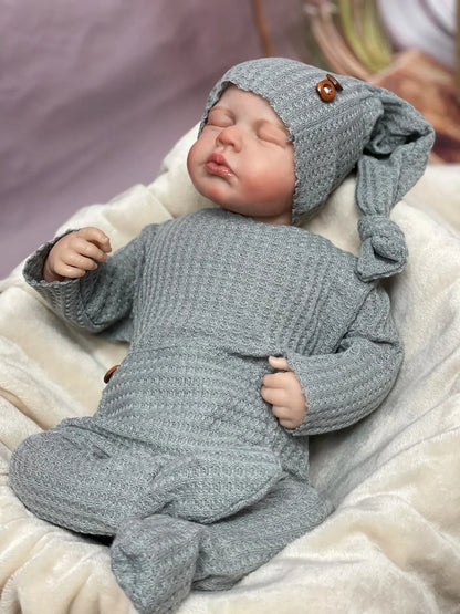 Harper og Hayden tvillingedukker med Genesis-bemaling